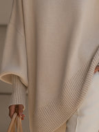 Selinara - Poncho pull oversize