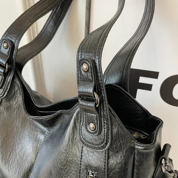 NOEMIE™ - Sac cabas classique en cuir