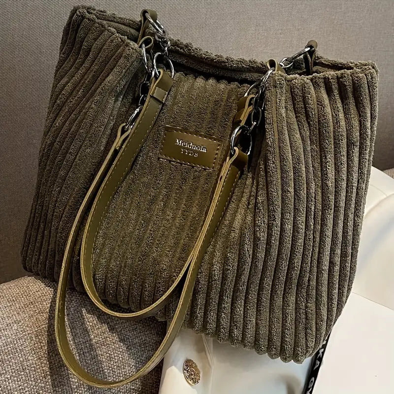 ORNA™ - Sac fourre-tout en velours côtelé