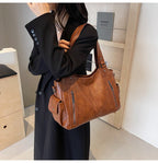 NOEMIE™ - Sac cabas classique en cuir