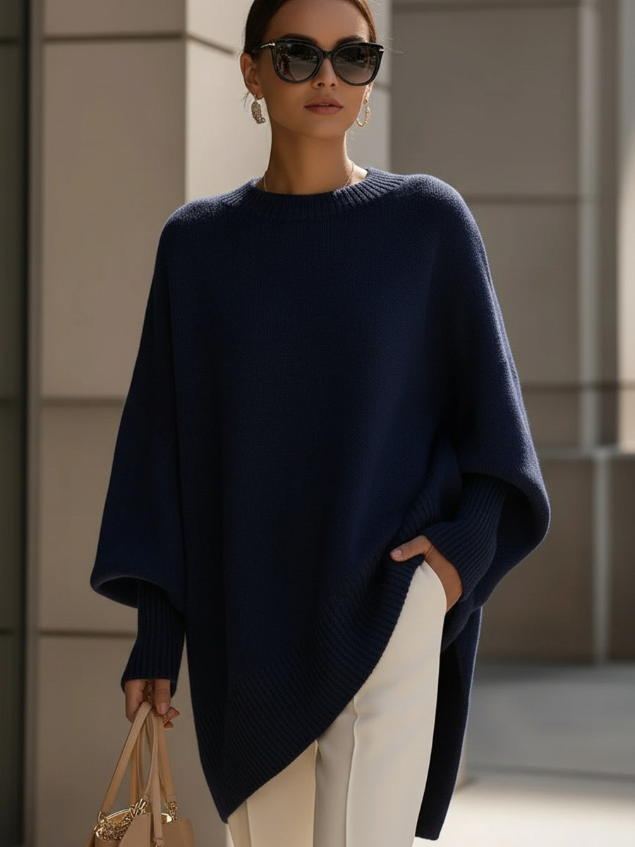 Selinara - Poncho pull oversize