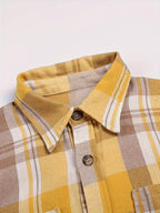 Shelby™ | Oversized Plaid Button Up Shirt