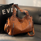 NOEMIE™ - Sac cabas classique en cuir
