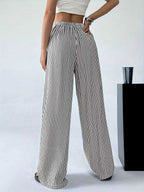 Emily™ | Striped Wide Leg Pants