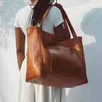 Aurora - Sac bandoulière vintage en cuir