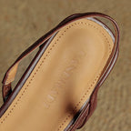 Arlise Leather Slingback Pumps
