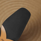 Oriel Leather Square Pumps