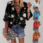 Marae - Blouse d'été fleurie pour femme