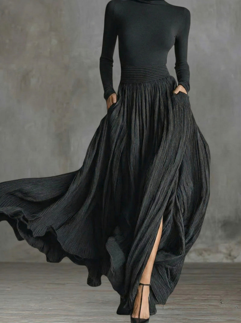 Raquel | High Waist Maxi Dress