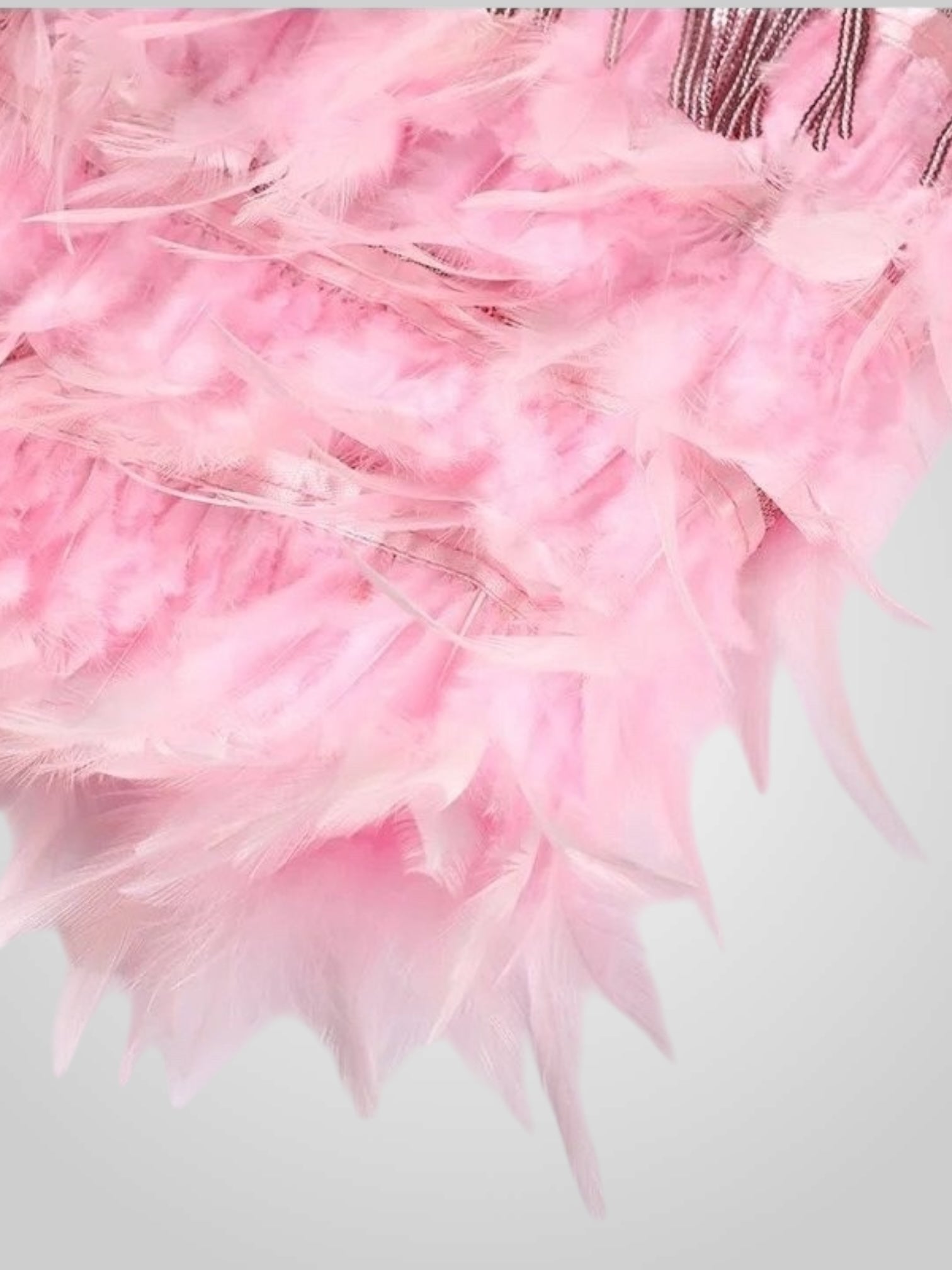 Matilda | Mini-robe à plumes