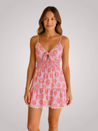 Rosie | Robe Courte Fleurie