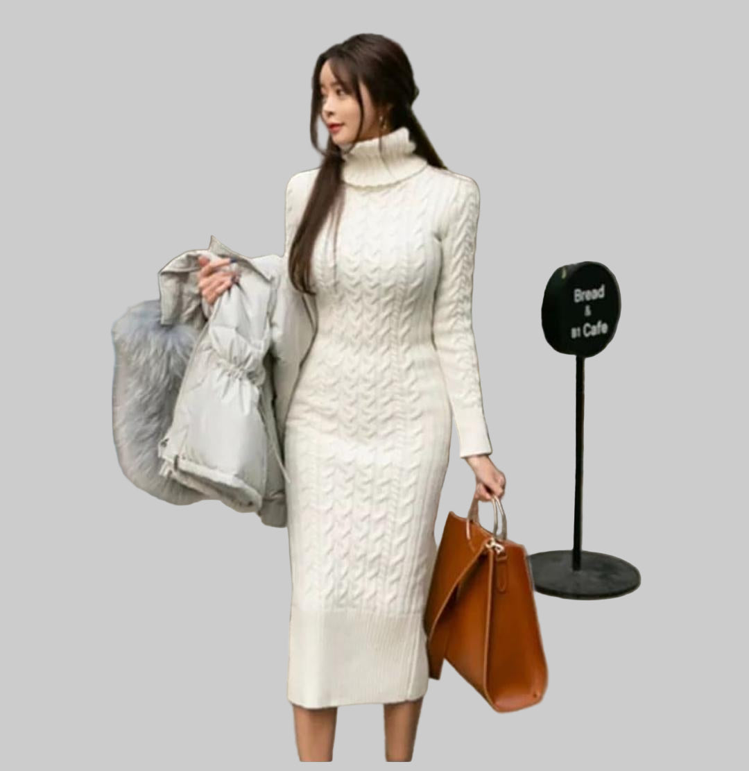 Robe en maille luxueuse Bradshaw