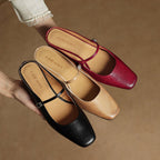 Meyra Leather Mules