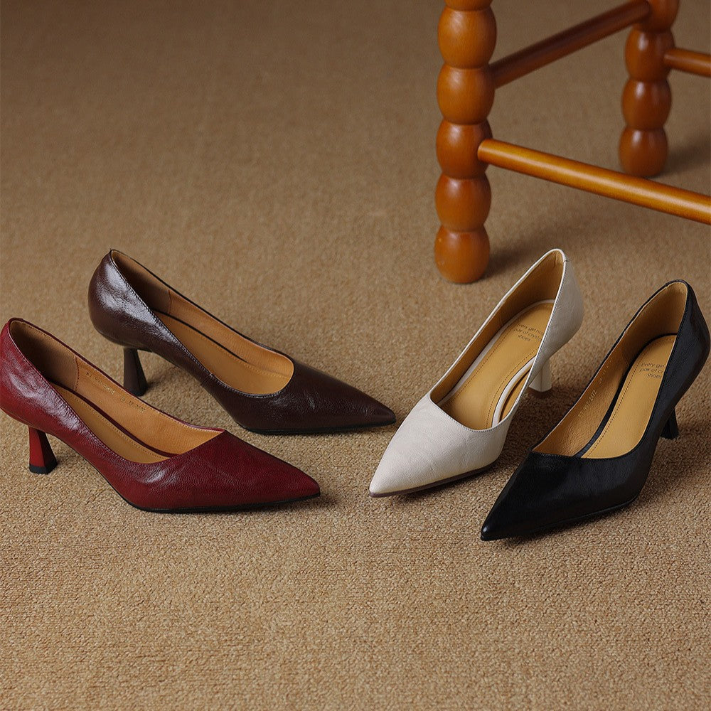 Cymara Leather Pumps