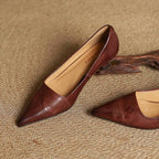 Serane Leather Heels