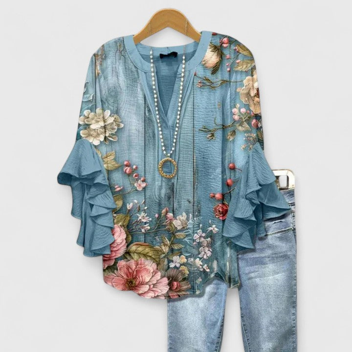 Isabella™ | Blouse à manches volantées