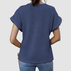 Aylin™ | Elegant Sheer Embroidered Top