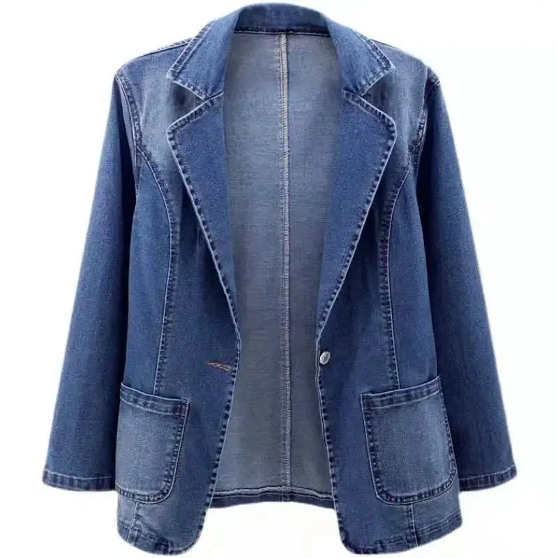 Lunavia - Veste en jean élégante pour un style décontracté raffiné