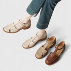 MARA – SANDALES VINTAGE À BRIDE EN T