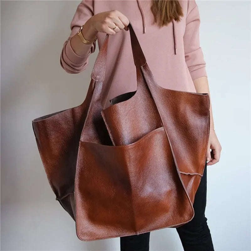 Laura - Sac en cuir vintage