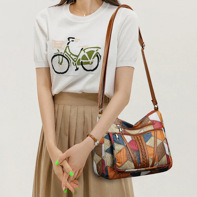 ROSELINE™ – Sac en Cuir Chic et Vintage