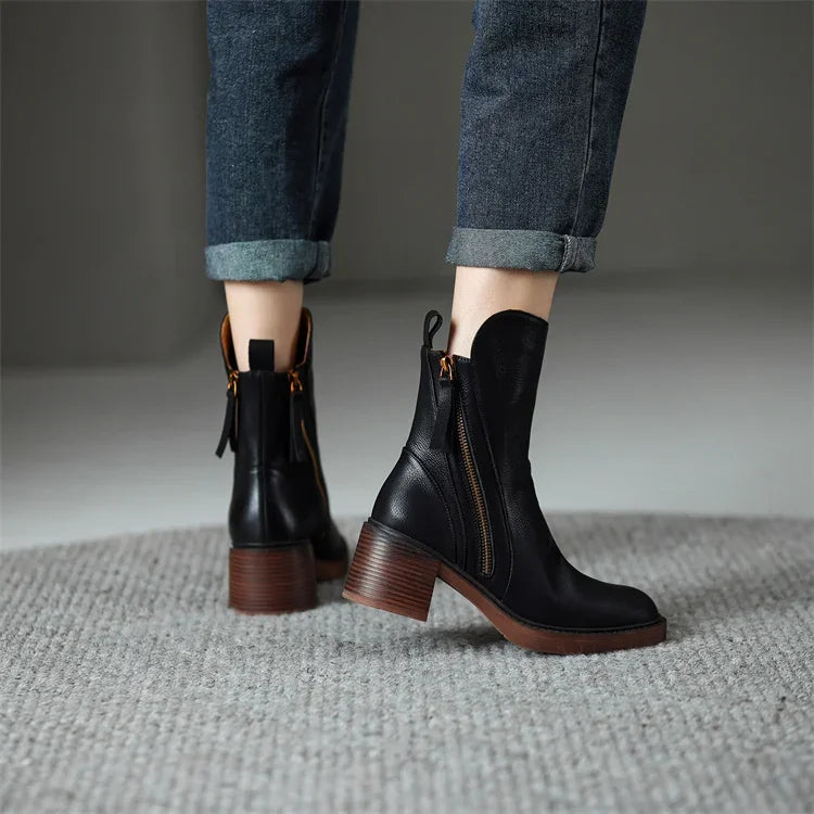 Meadow | Bottines véganes en cuir
