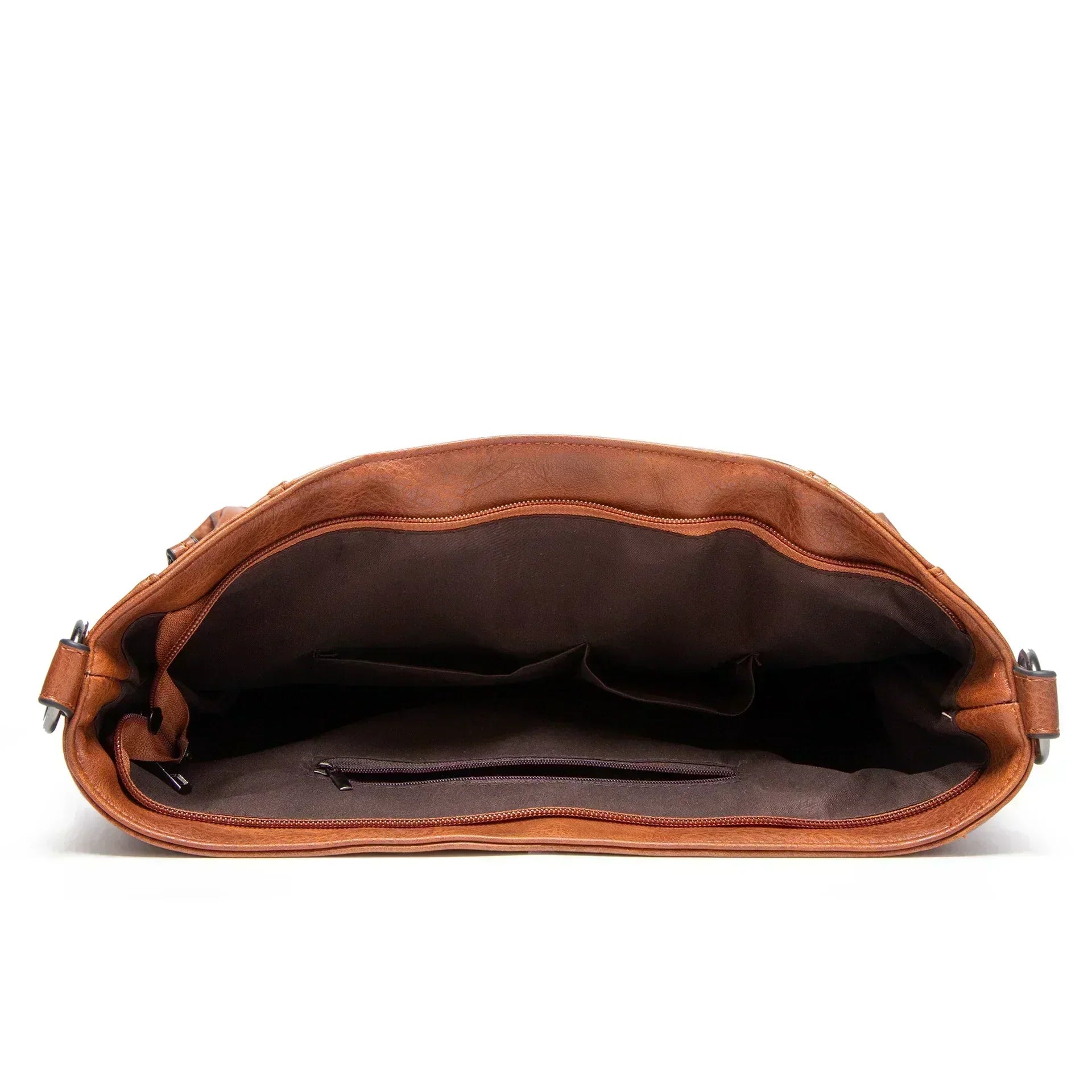 Priscilla - Sac vintage en cuir végane