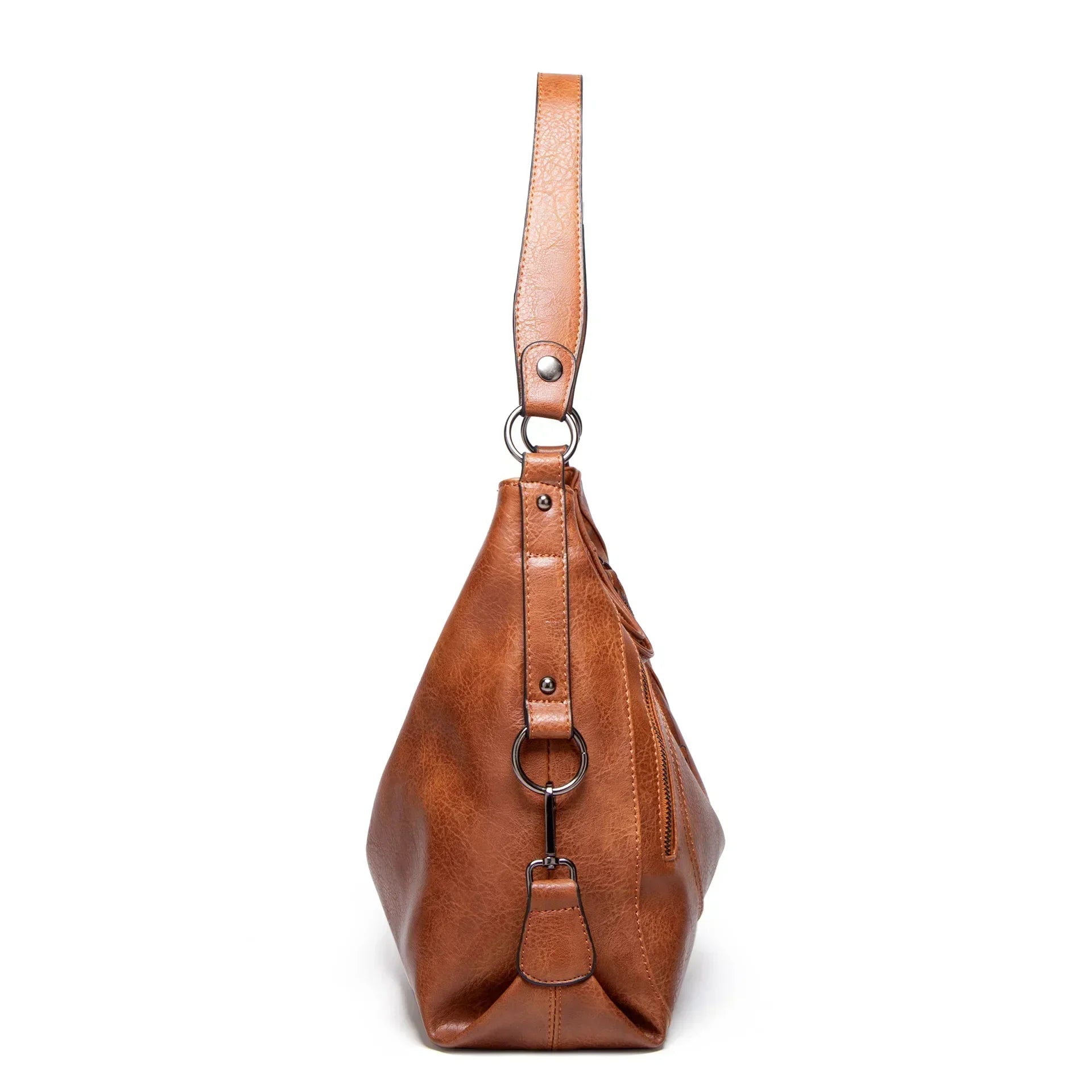 Priscilla - Sac vintage en cuir végane