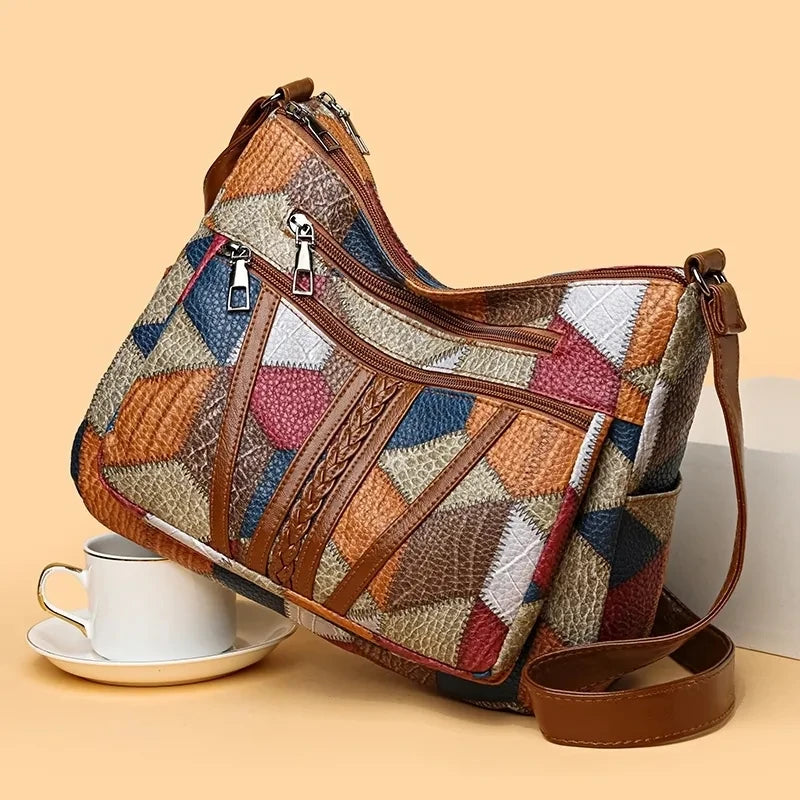 ROSELINE™ – Sac en Cuir Chic et Vintage