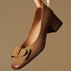Roselle Leather Heels