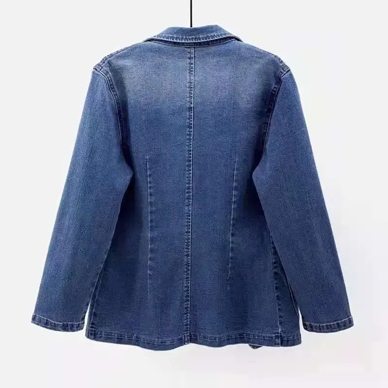 Lunavia - Veste en jean élégante pour un style décontracté raffiné