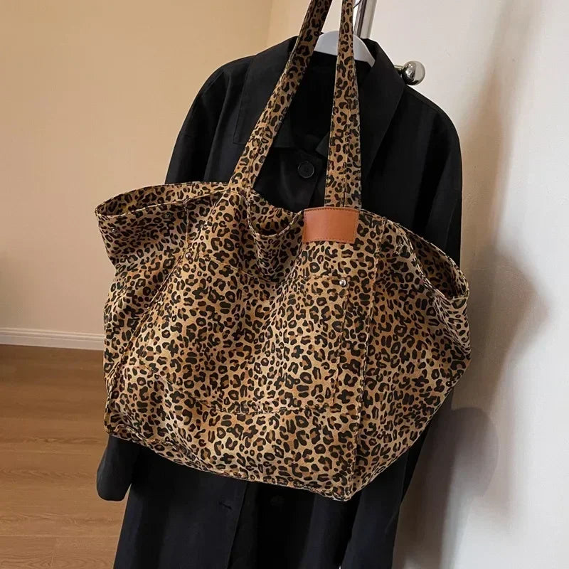 ODILE™– Sac fourre-tout léopard chic et sans effort