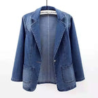 Lunavia - Veste en jean élégante pour un style décontracté raffiné
