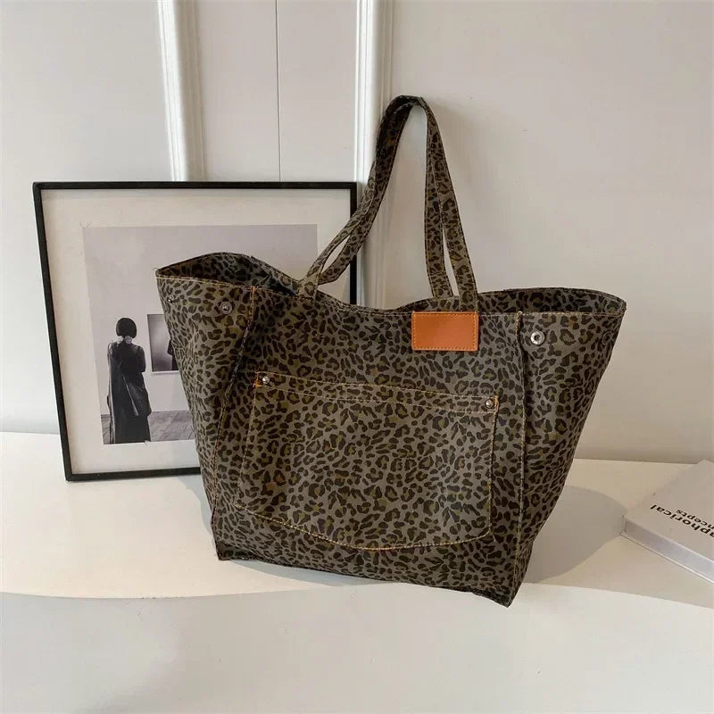 ODILE™– Sac fourre-tout léopard chic et sans effort