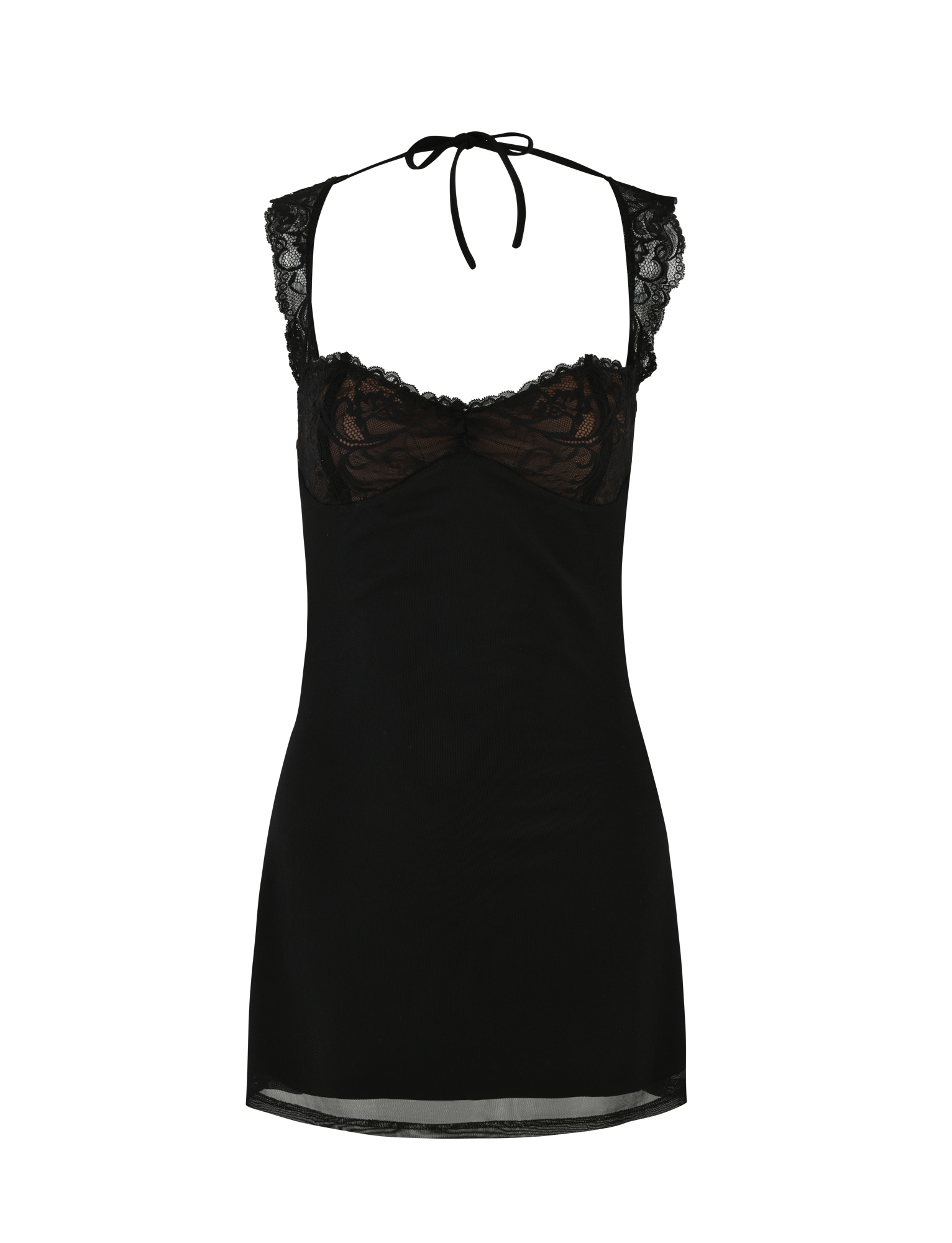 ROBE COURTE NYOMI - NOIRE
