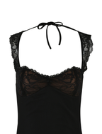 ROBE COURTE NYOMI - NOIRE