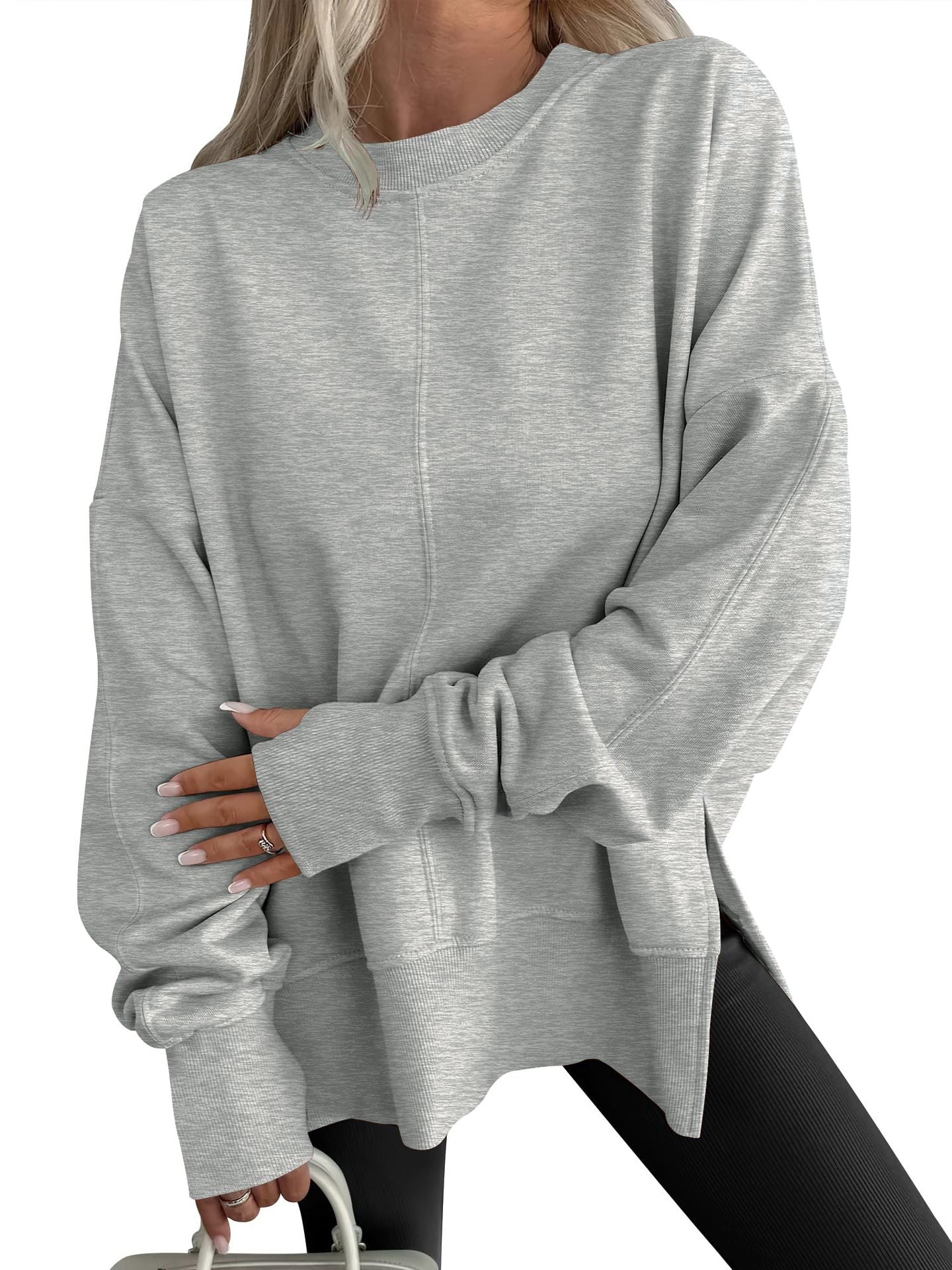 GWEN™ - Sweat-shirt ample et confortable à manches longues