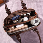 Silke - Sac en cuir tanné végétal de luxe