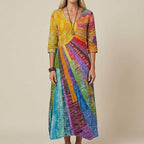 Robe design « Rayons de soleil bohèmes »