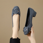 Elisé Suede Flats