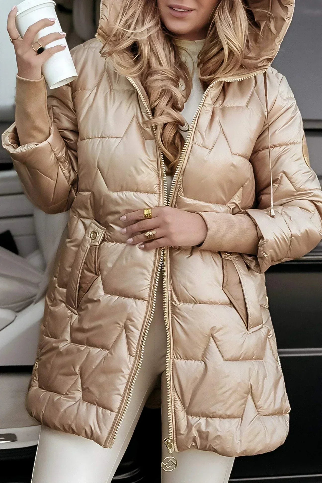 Chivelle | Manteau léger à capuchon pour un confort au quotidien
