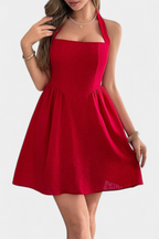 Mini-robe Kassandra dos nu avec poches
