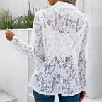 Félicie - Élégance en dentelle Blazer léger et chic