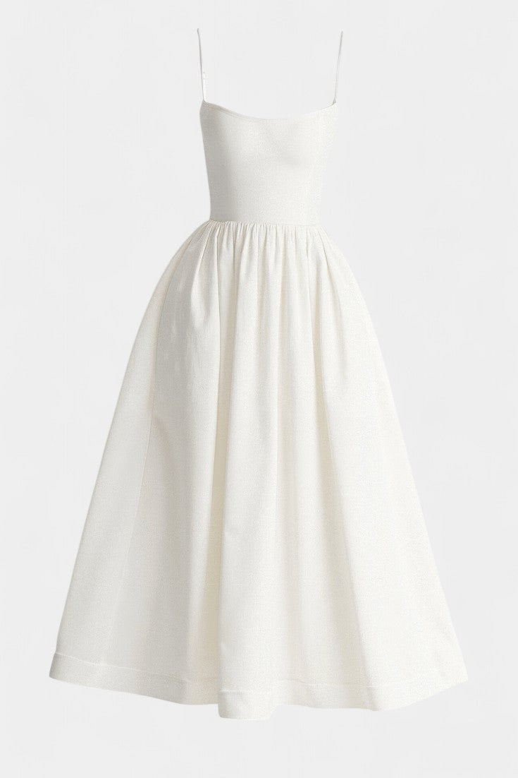 Robe Midi Sans Manches Légère Marvelle