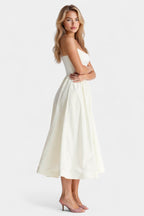 Robe Midi Sans Manches Légère Marvelle