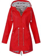 Margaret | Hooded Drawstring Rain Coat